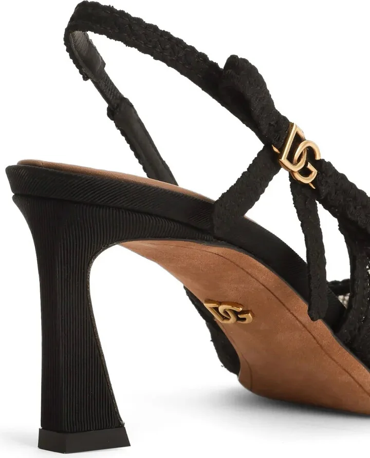 Lace-Appliqué Pumps - Image 4