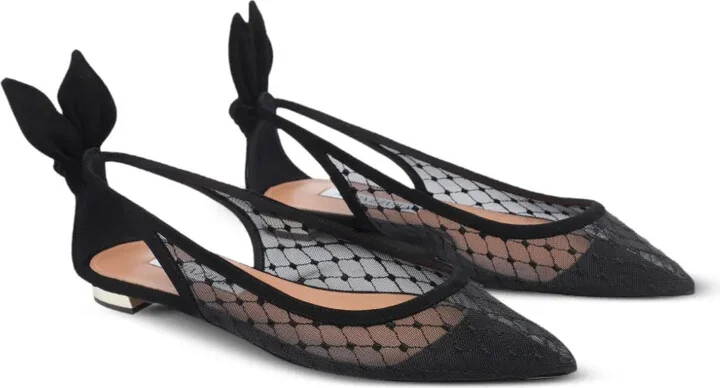 Lace Ballet Flats - Image 2