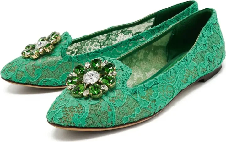Lace Ballet Flats - Image 2