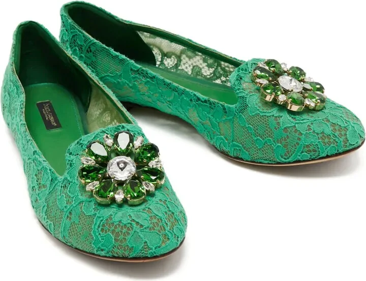 Lace Ballet Flats - Image 5