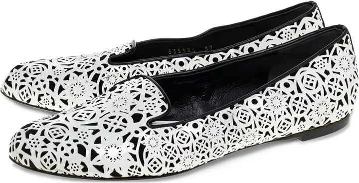 Lace-Cut Ballet Flat - Image 3