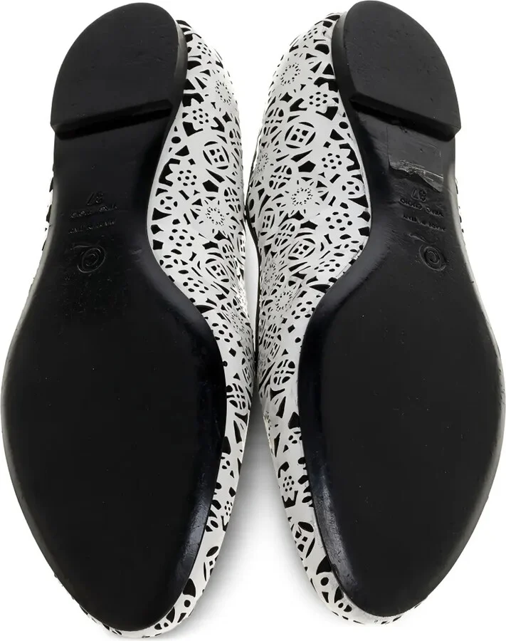 Lace-Cut Ballet Flat - Image 5