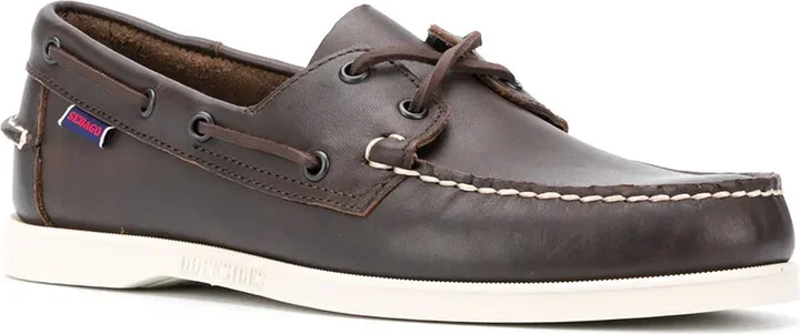 Lace-Detail Boat Shoes - Image 2