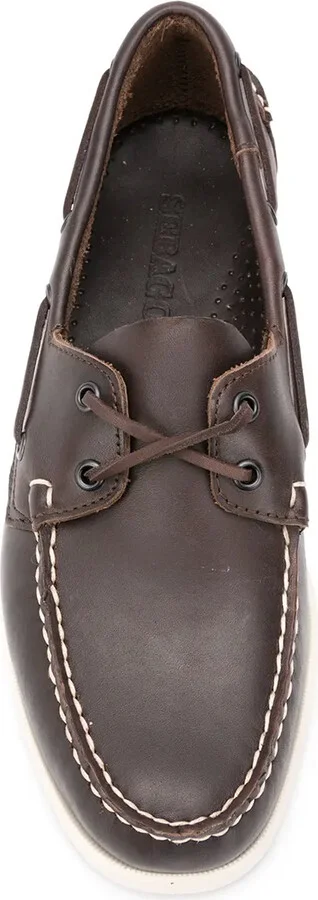 Lace-Detail Boat Shoes - Image 4