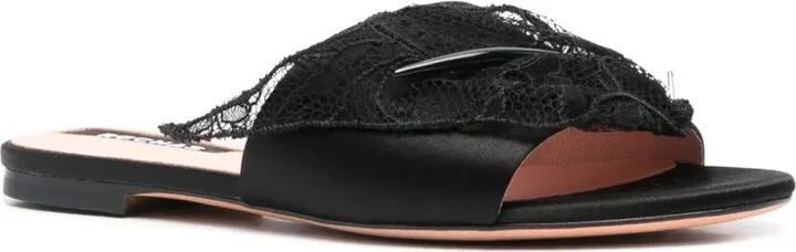 Lace-Detail Sandals - Image 2