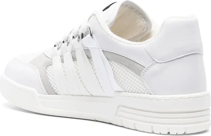 Lace-Detailed Panelled Trainers - Image 3