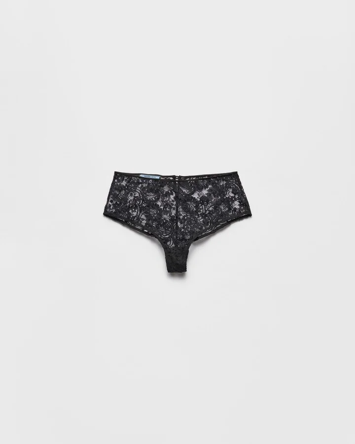 Lace hipster panties