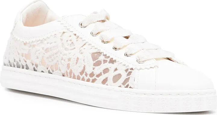 Lace Low-Top Sneakers - Image 2