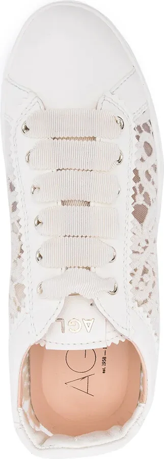 Lace Low-Top Sneakers - Image 4