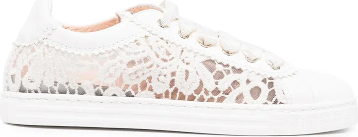 Lace Low-Top Sneakers
