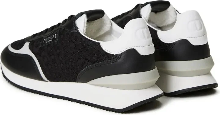 Lace-Panelled Sneakers - Image 3