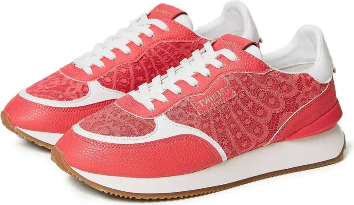 Lace-Panelled Sneakers - Image 2