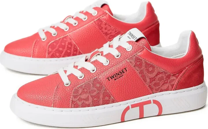 Lace-Panelled Sneakers - Image 2