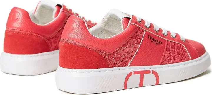 Lace-Panelled Sneakers - Image 3