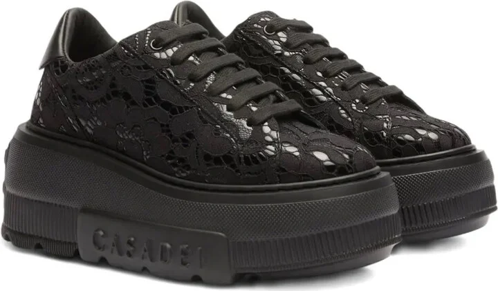 Lace Platform Sneakers - Image 2