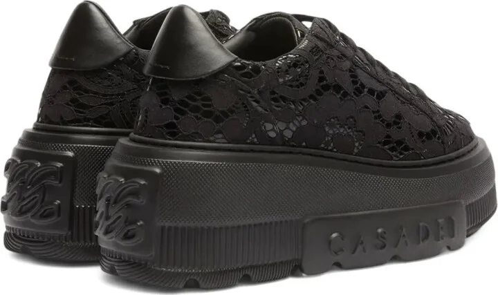 Lace Platform Sneakers - Image 3