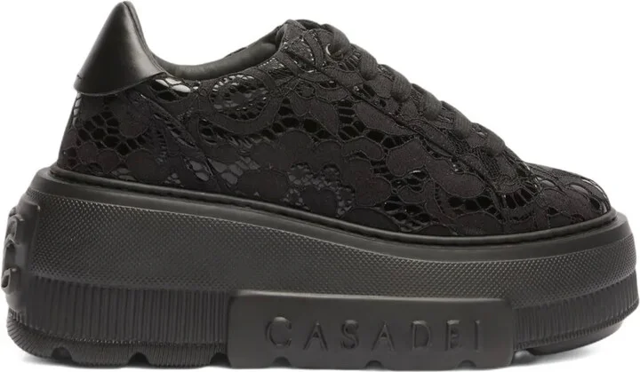 Lace Platform Sneakers