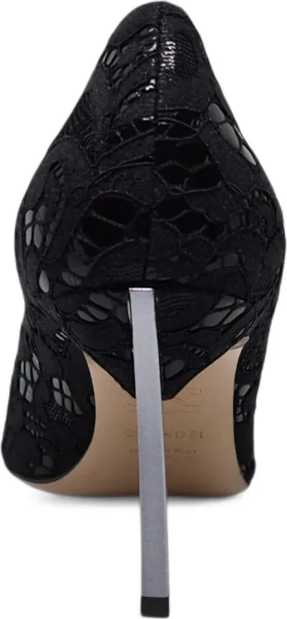 Lace Pointed-Toe Pumps - Image 3