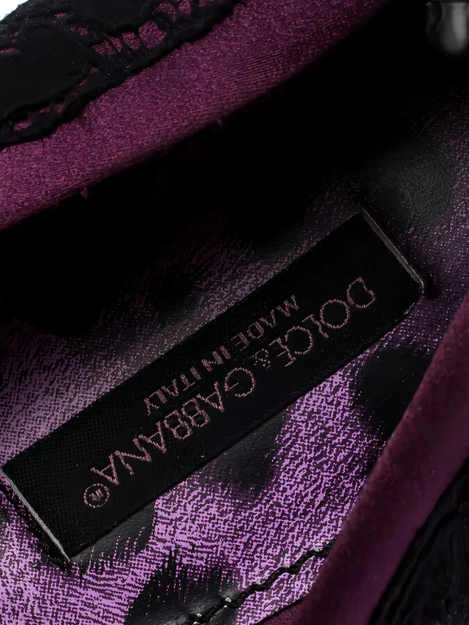 Lace Satin Ballet Flats - Image 5