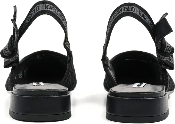 Lace-Trimmed Flat Pumps - Image 3