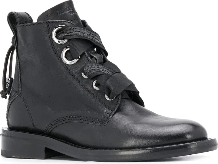 Lace-Up 30mm Ankle Boots - Image 2