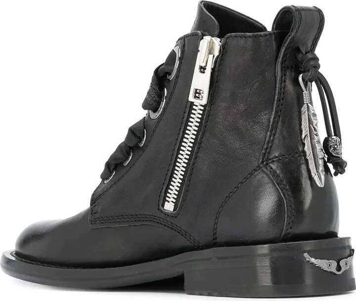 Lace-Up 30mm Ankle Boots - Image 3