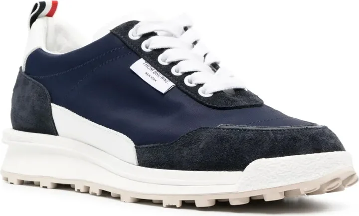 Lace-Up 40mm Suede Sneakers - Image 2