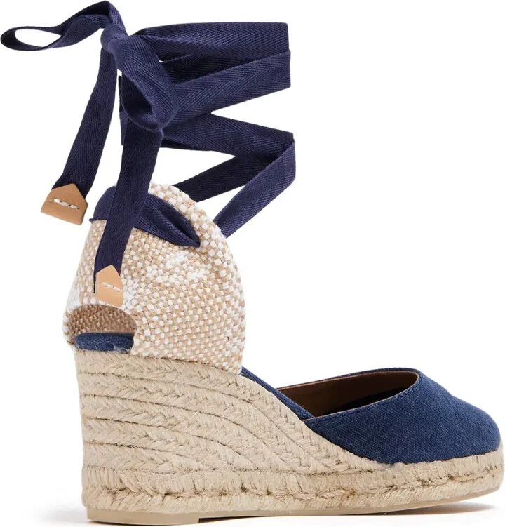 Lace-Up 80mm Espadrilles - Image 3