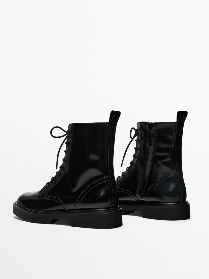 Lace-Up Ankle Boots - Image 4