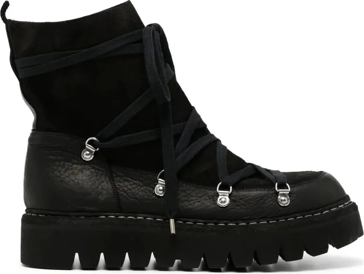 Lace-Up Ankle Boots