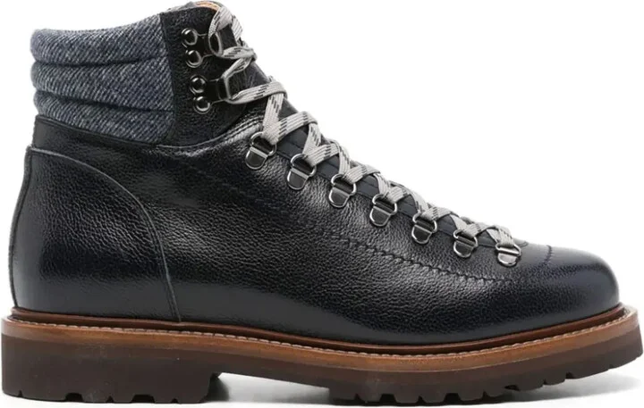 Lace-Up Ankle Boots