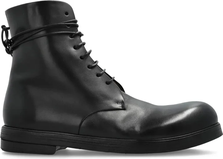 Lace-Up Ankle Boots