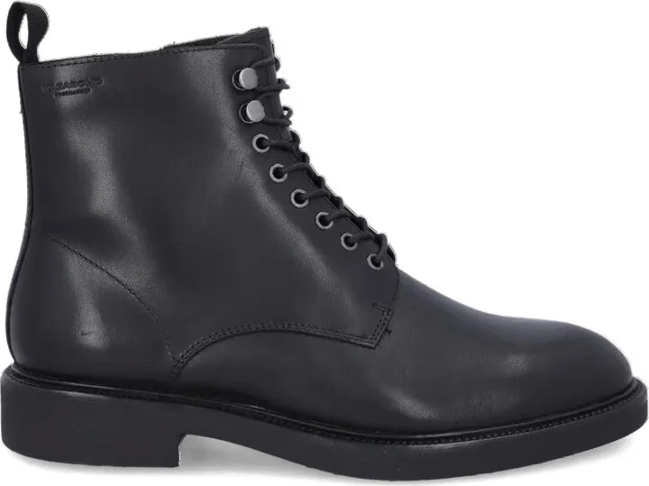 Lace-Up Ankle Boots