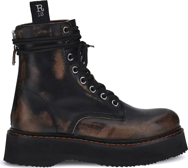 Lace-up Ankle Boots