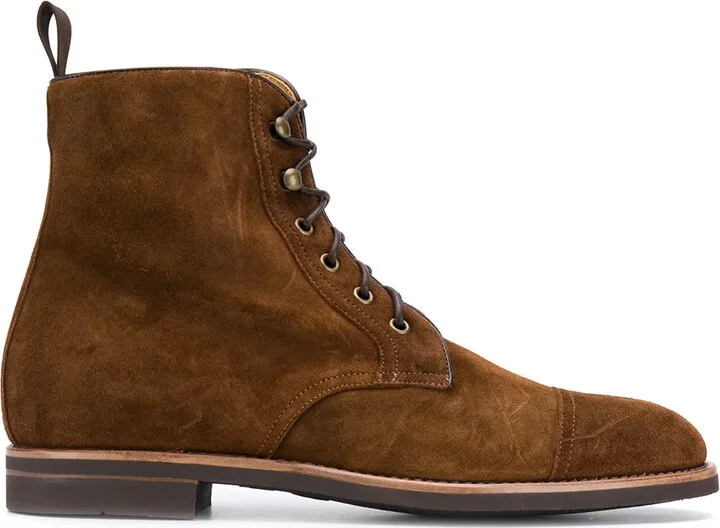 Lace-Up Ankle Boots