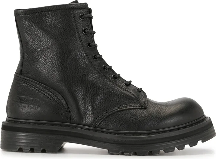 Lace-Up Ankle Boots