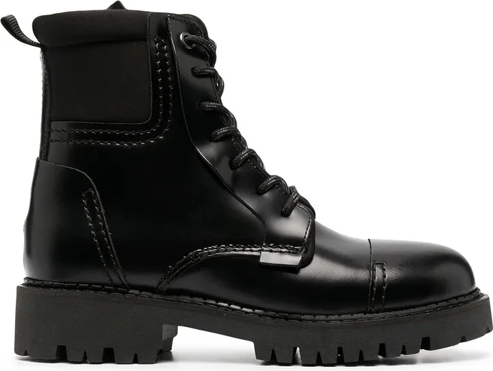 Lace-Up Ankle Boots