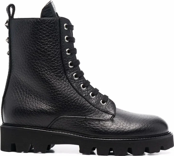 Lace-Up Ankle Boots