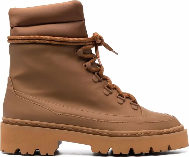 Lace-Up Ankle Boots