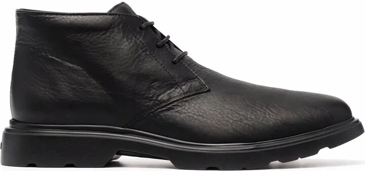 Lace-Up Ankle Boots