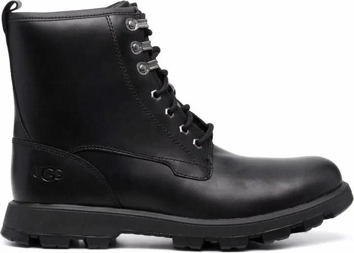 Lace-Up Ankle Boots