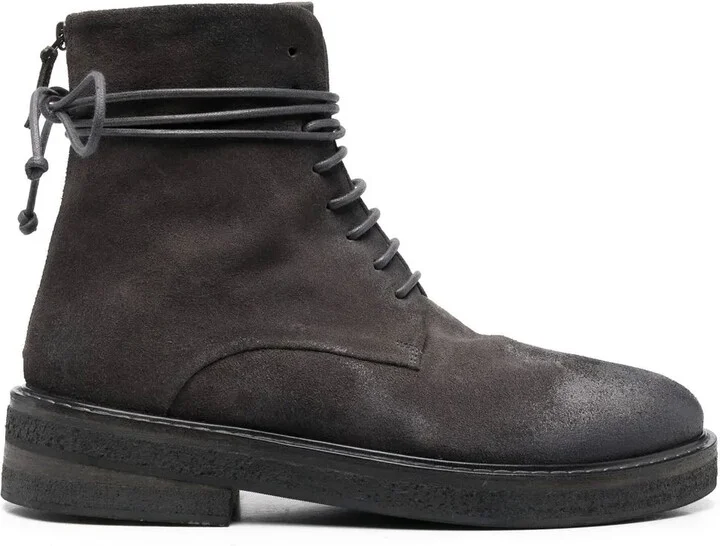 Lace-Up Ankle Boots