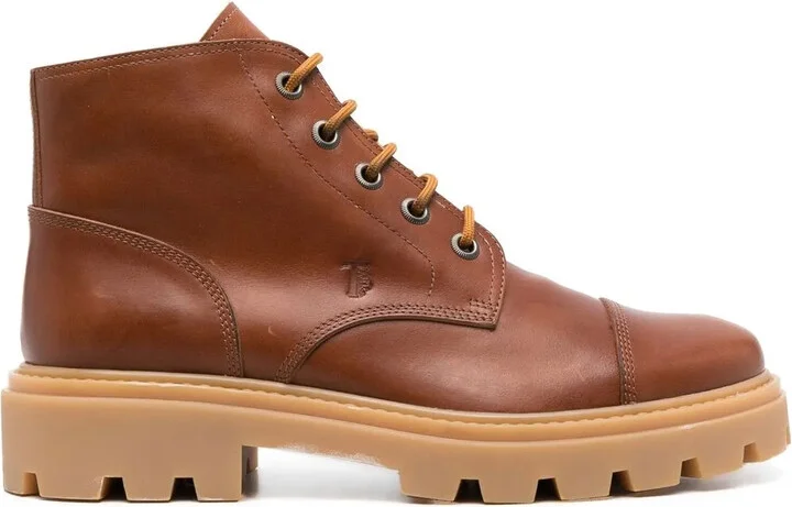 Lace-Up Ankle Boots
