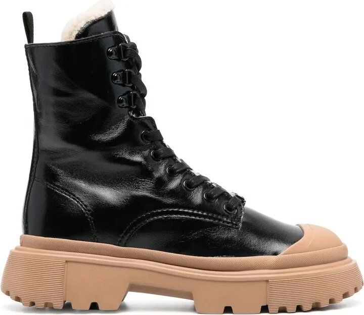 Lace-Up Ankle Boots