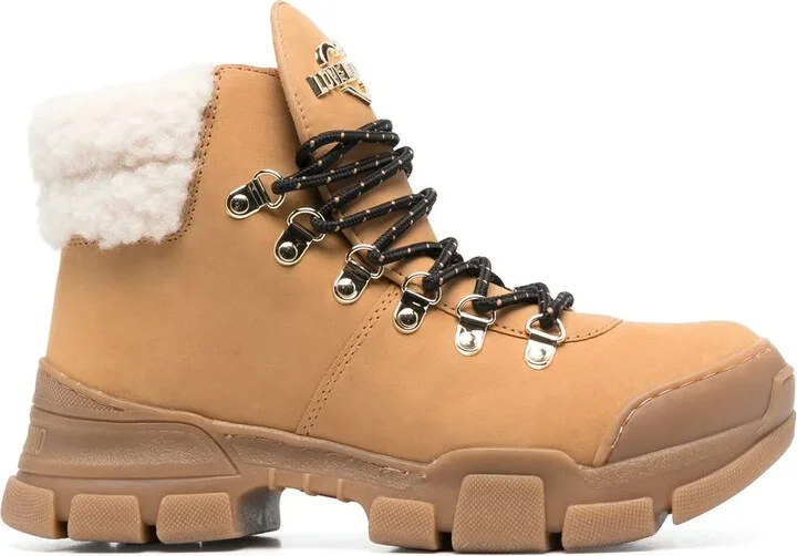 Lace-Up Ankle Boots