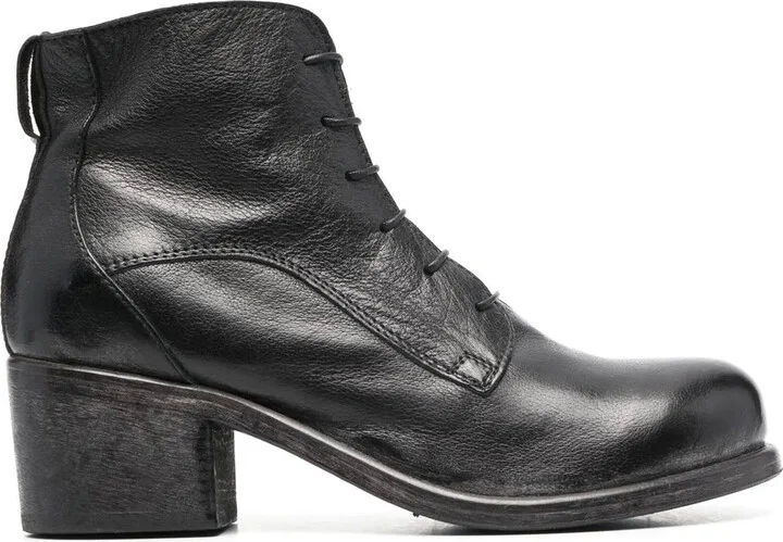 Lace-Up Ankle Boots