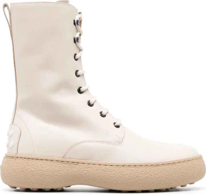 Lace-Up Ankle Boots