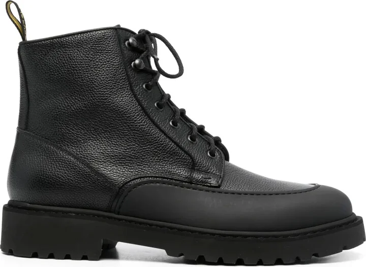 Lace-Up Ankle Boots