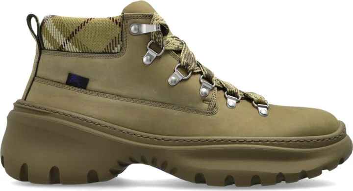 Lace-up Ankle Boots ‘Scoot’, , - Green