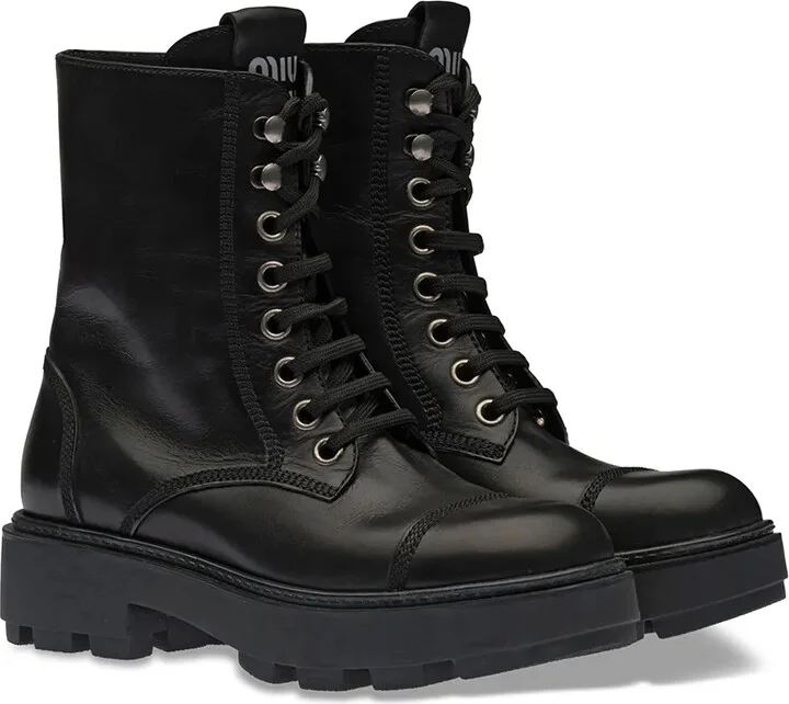 Lace-Up Ankle-Length Boots - Image 2